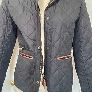 Lauren Jean Company Women's Quilted Black Jacket Medium